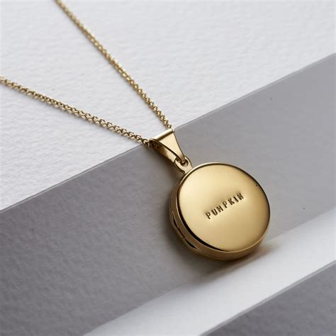 necklace with locket for picture.